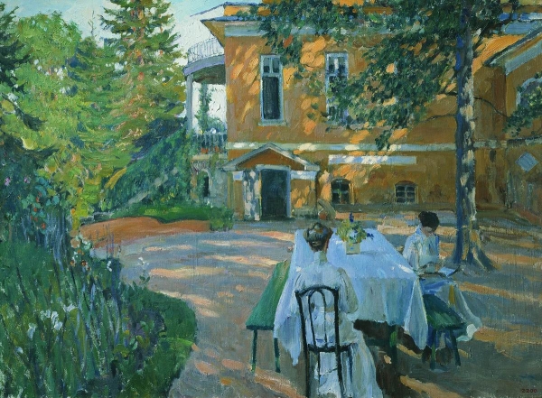 Летом. 1908
