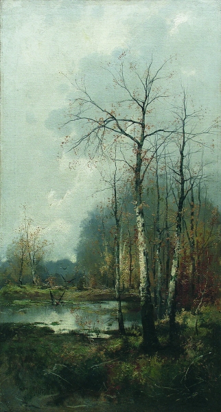Лесной пейзаж. 1880-e