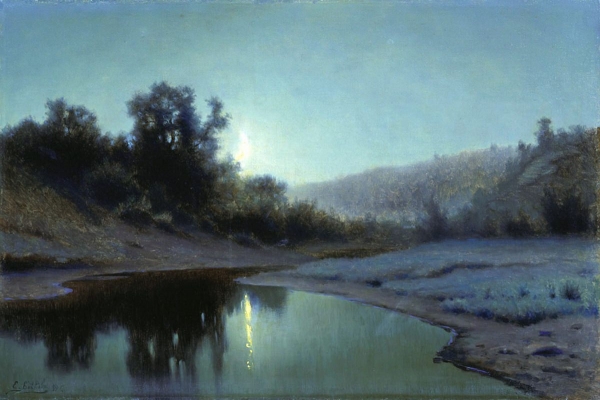 Лунная ночь в лесу. 1899