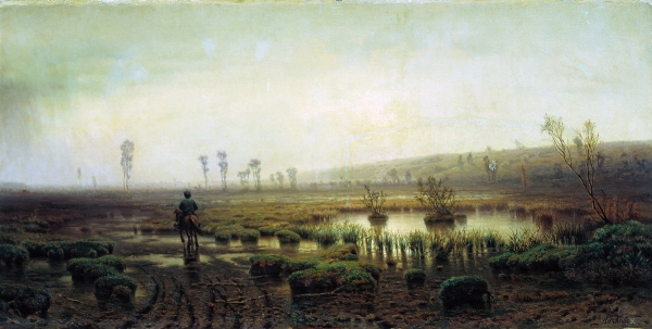 Пейзаж. Болото. 1880-е
