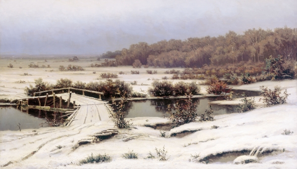 Ранний снег. 1883