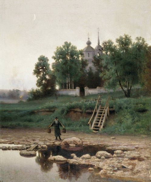 У монастыря