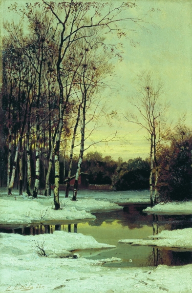 Весной. 1880