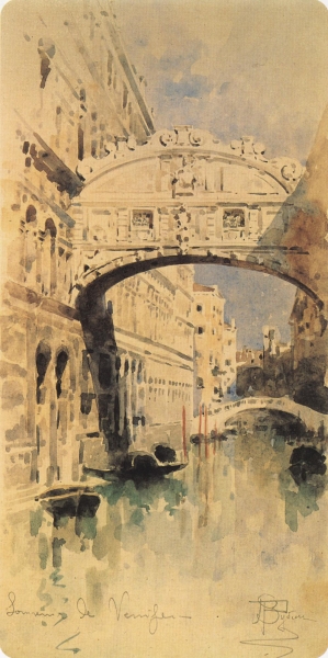 Венеция. Мост вздохов. 1890-е