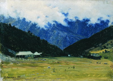"Бечо в Сванетии", 1882