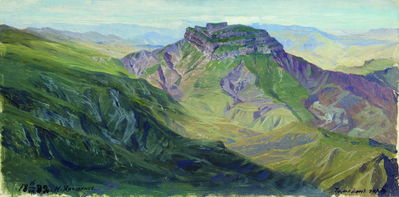 «Чемодан-гора. Дагестан», 1888