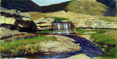«Кисловодск. Водопад», 1889