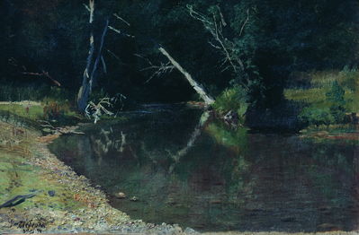 «Лесная речка», 1882