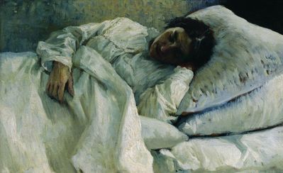 «Спящая девушка», 1881