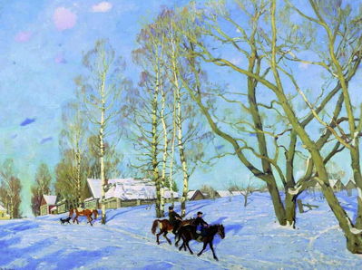 "Мартовское солнце", 1915