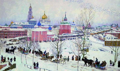 "Лавра зимой", 1910