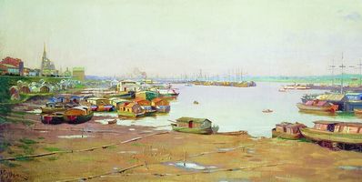 "Речная пристань", 1912