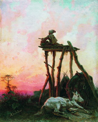 Кавказ. Наблюдательный пост. 1880-е