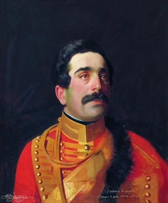 Портрет князя Семена Давыдовича Абамелека. 1852