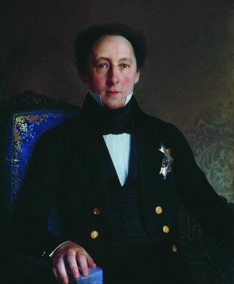 Портрет почт-директора Федора ивановича Прянишникова. 1844