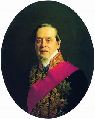 Портрет статс-секретаря, действительного тайного советника Александра Сергеевича Танеева. 1853