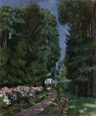 Дорожка в саду. 1938
