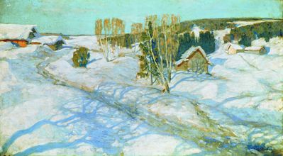 Синий снег. Весна. 1899
