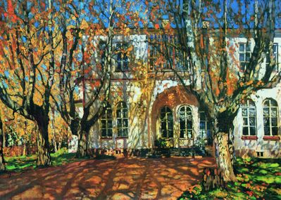 В старой аллее. 1913