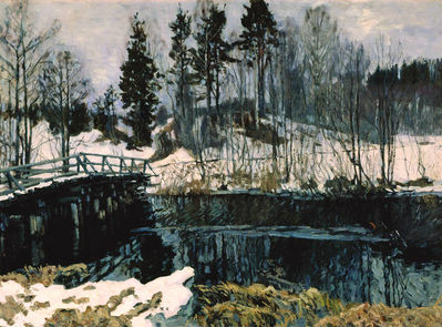 Весна в Абрамцеве. 1909