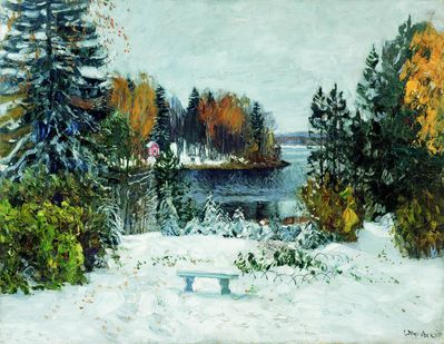 Выпал снег ( Первый снег )