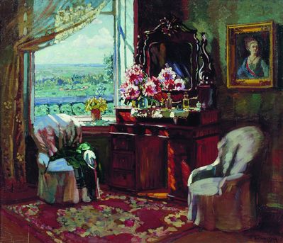 интерьер комнаты. 1920