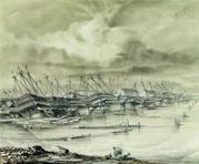Bogolyubov_Aleksey_Petrovich2C_Kronshtadtskaya_voennaya_gavan_posle_navodneniya__1850_god__1850.jpg
