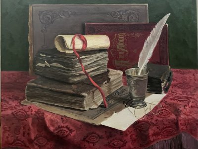 Натюрморт Книги