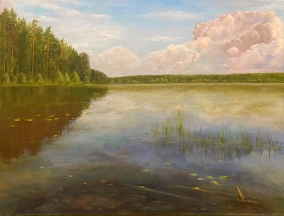 Лесное озеро